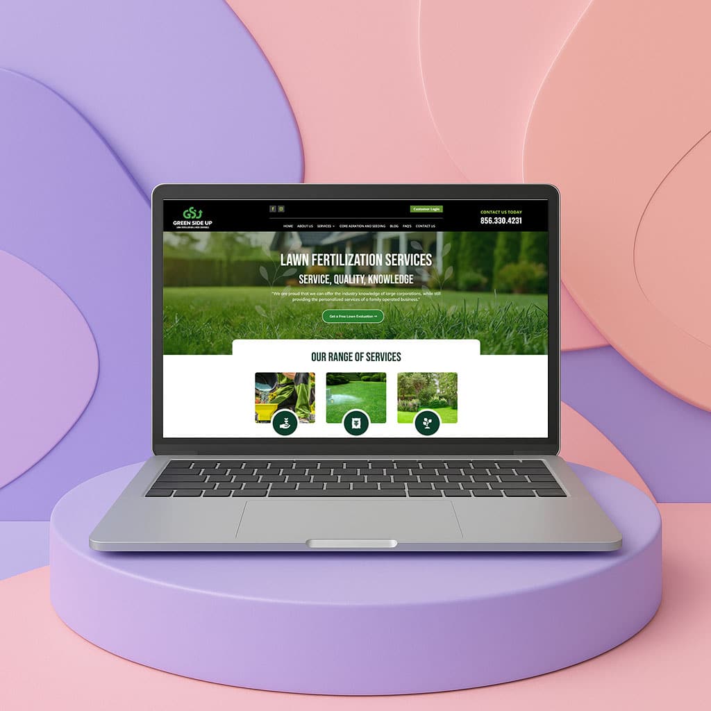 Lawn Care Company Website